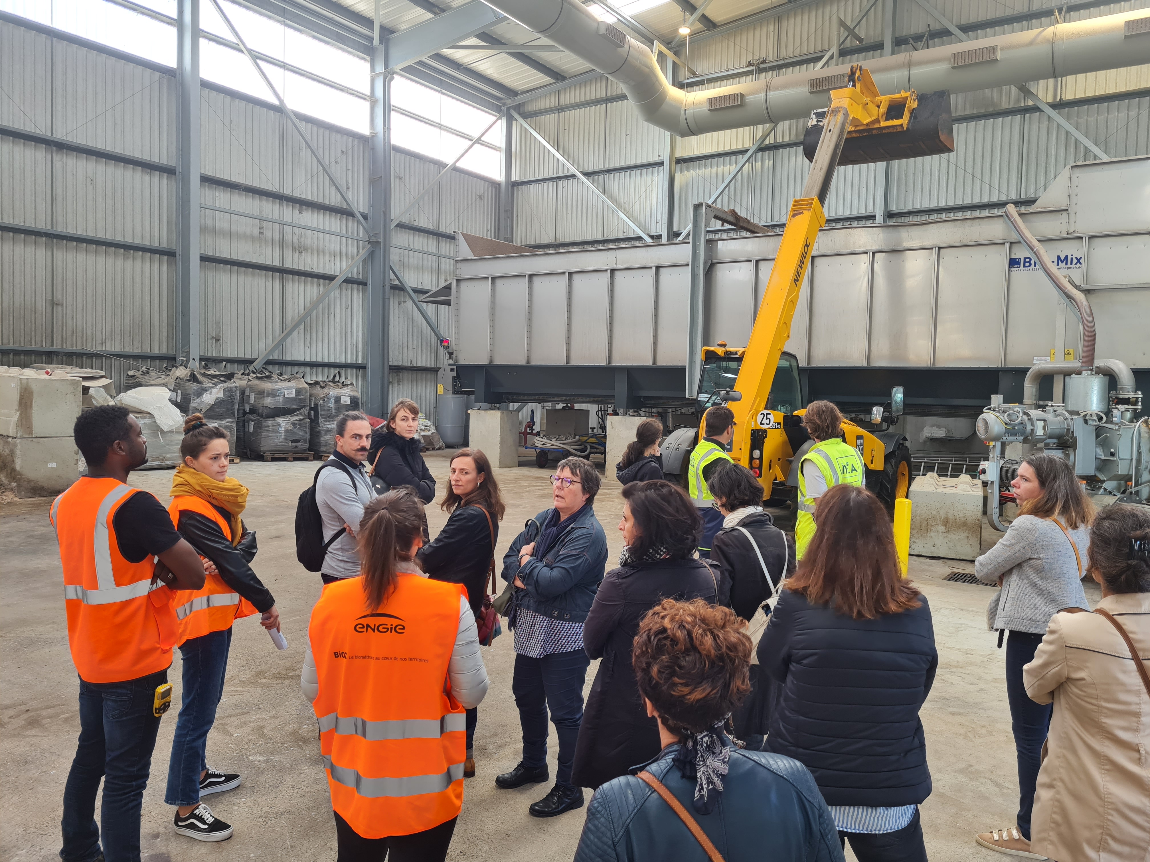 Inauguration unité de méthanisation CBEST à Montoir-de-Bretagne